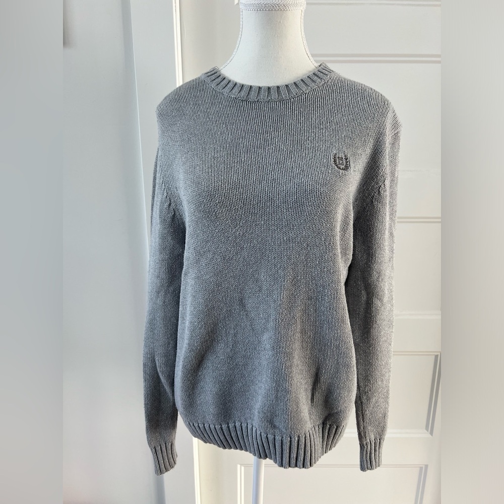 Chaps grey knit, size S men